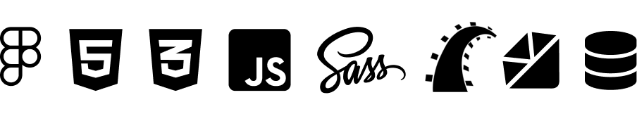 ruby, rails, js, figma, db